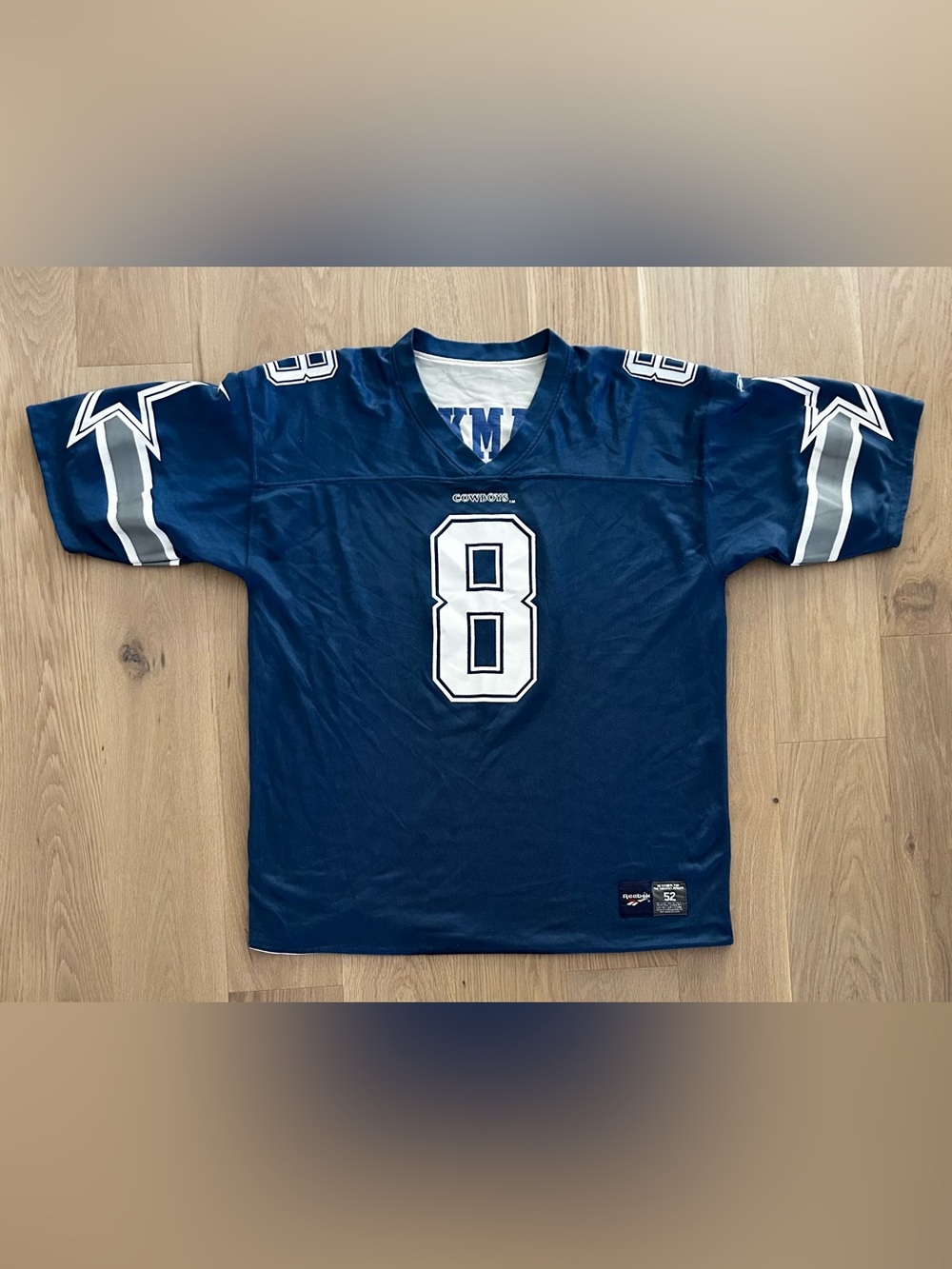 Vintage Y2K Reebok Dallas Cowboys Troy Aikman NFL Reversible Jersey *READ